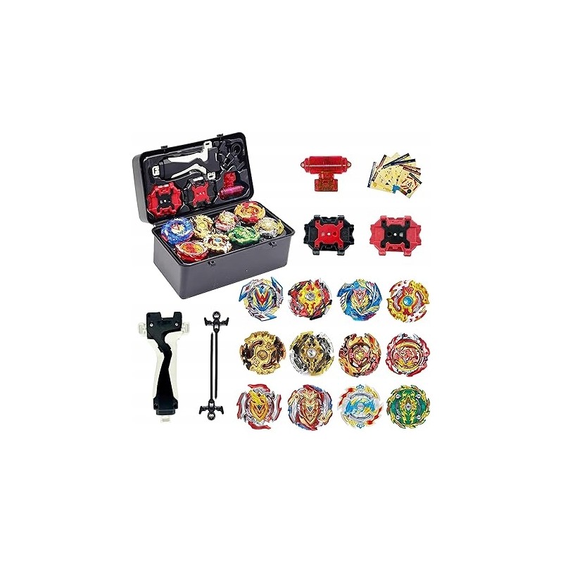 ZABAWKI GYTOBYTLE 12 W 1 ZESTAW SPINNERÓW DLA DZIECI BURST ATTACK