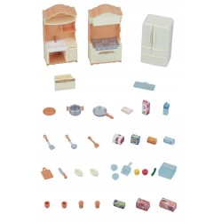 Outlet Sylvanian Families. Wiejska kuchnia z lodówką Epoch