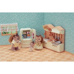 Outlet Sylvanian Families. Wiejska kuchnia z lodówką Epoch