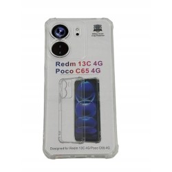 Etui kompatybilne do Redmi 13 C 4G/ Poco C65 4G + 2 szt szkło hartowane