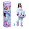 Outlet Mattel Barbie Cutie Reveal Care Bears lalka seria 2, fioletowa JFV61