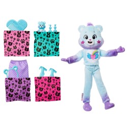 Outlet Mattel Barbie Cutie Reveal Care Bears lalka seria 2, fioletowa JFV61