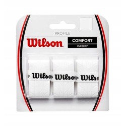 Outlet Owijka wierzchnia Wilson Profile Overgrip x2 white- 2 szt