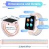 PTHTECHUS Smartwatch dziecięcy 1,54 cali 24 gry krokomierz muzyka kamera