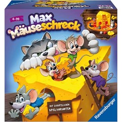 Outlet Gra planszowa Max Mäuseschreck Ravensburger j. niemiecki 2-4 graczy