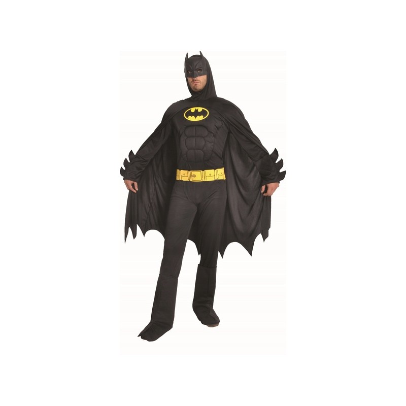 STRÓJ BATMAN MUSKUŁY CZARNY LICENCJA