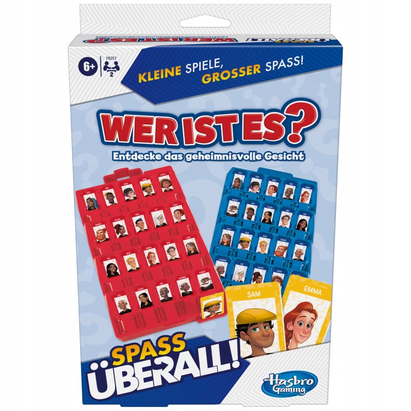 Outlet Gra planszowa Kto to jest? Hasbro F8257GC1 kompaktowa dla 2 osób