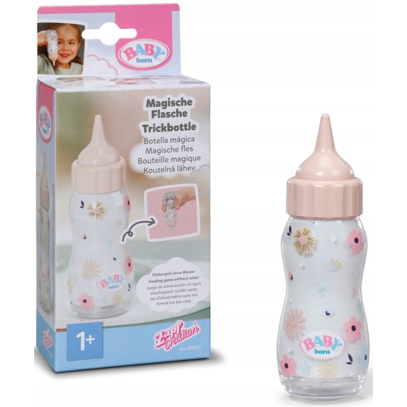 Outlet BABY born Magiczna butelka ze znikającym mlekiem dla lalki 43 cm