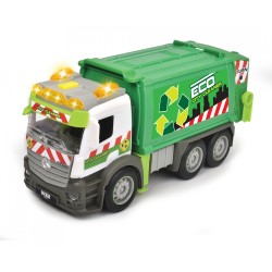 Outlet Śmieciarka Eco City Cleaner Mercedes Dickie Toys skala 1:20 3 lata+