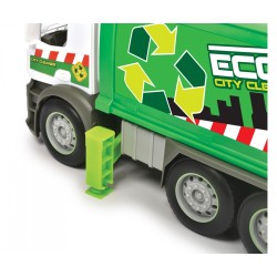 Outlet Śmieciarka Eco City Cleaner Mercedes Dickie Toys skala 1:20 3 lata+