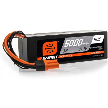 Outlet 11,1 V 5000 mAh 3S 50C Smart akumulator LiPo: IC5 spektrum smart