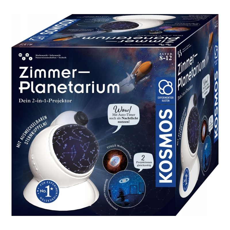 Outlet Lampka projektor Kosmos Planetarium gwieździste niebo i obiekty CE