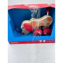 Outlet Piesek na sznurku Hape E0347