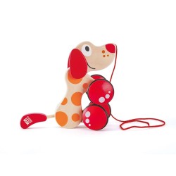 Outlet Piesek na sznurku Hape E0347