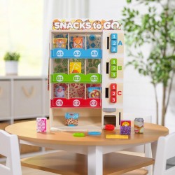 Outlet Drewniany automat z przekąskami Melissa & Doug Snacks to Go