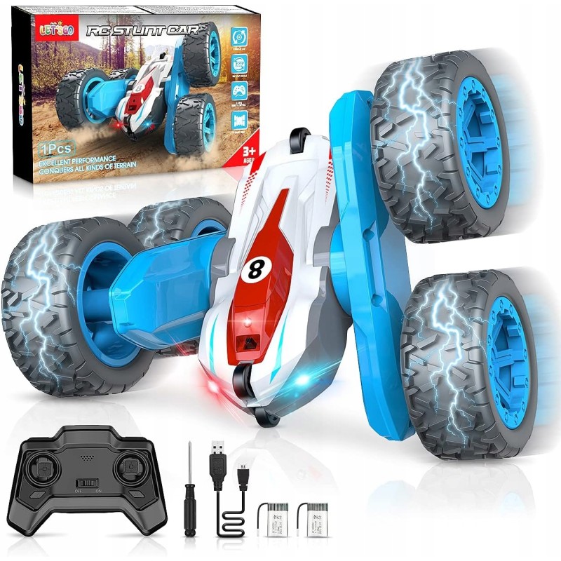 Outlet BOXYUEIN Gralal Mini Rc 2,4 GHz Auto Zabawka obrót 360 outdoorowa