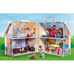 Outlet Playmobil Dollhouse przenośny domek dla lalek z wyposażeniem 70985