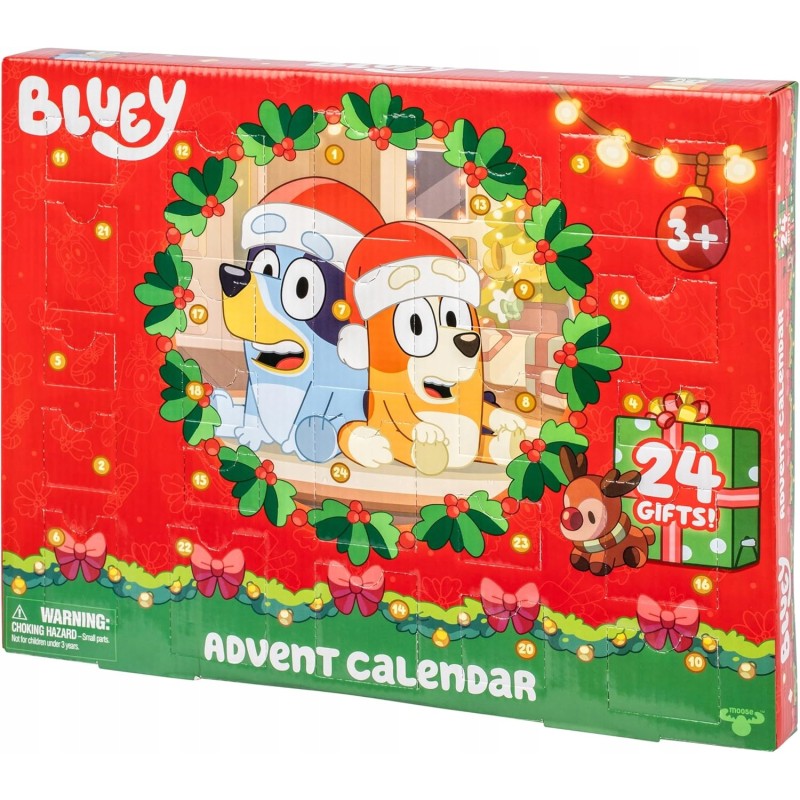 Outlet Bluey 19122 Kalendarz adwentowy 2025 Boże Narodzenie