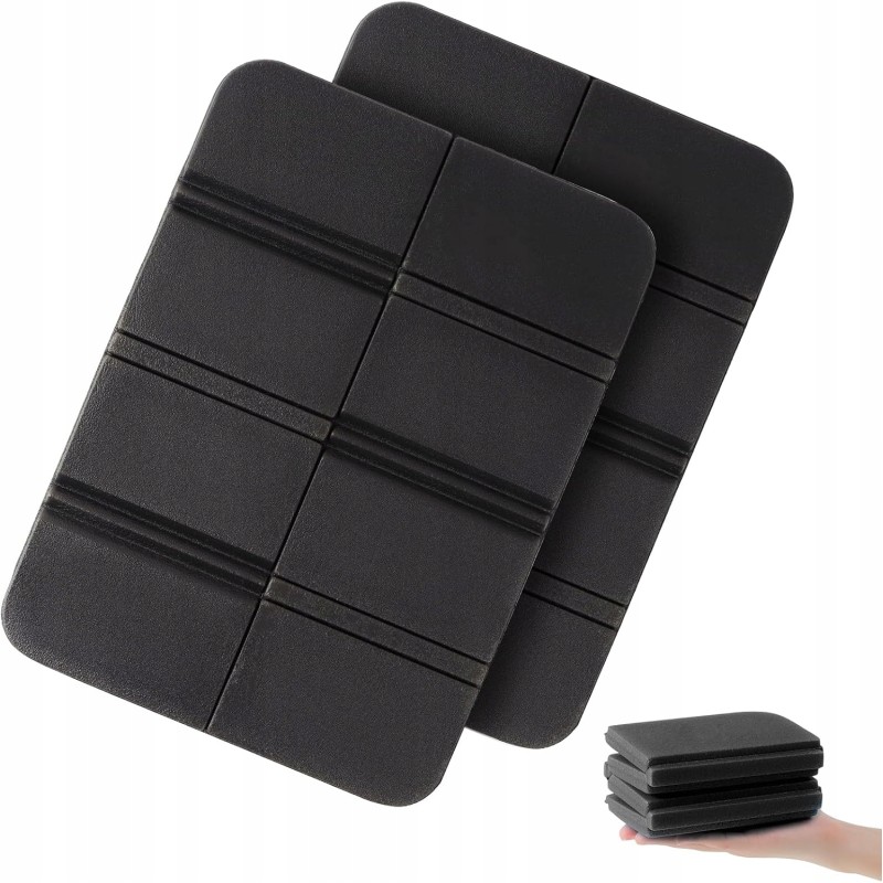 WUFANC Zestaw 2 poduszek na siedzisko outdoor 37.5 x 27.5 cm pianka XPE