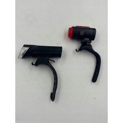 Outlet Oświetlenie rowerowe Fischer LED 30 lm akumulator regulacja 90°