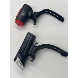 Outlet Oświetlenie rowerowe Fischer LED 30 lm akumulator regulacja 90°