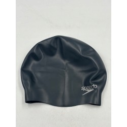 Outlet Czepek pływacki dla dorosłych Silikon Speedo czarny ergonomiczny