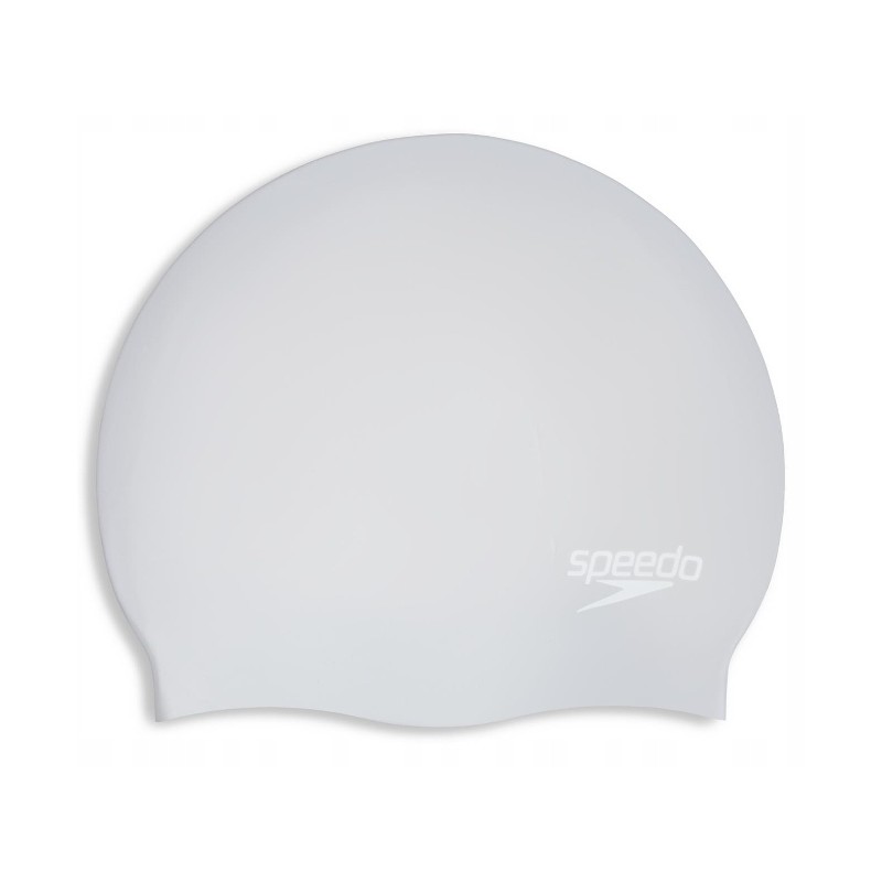 Czepek pływacki dla dorosłych Silikon Speedo srebrny