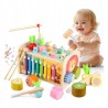Outlet Zabawka edukacyjna od 1 roku 9 w 1 drewniana motoryczna rozwijająca
