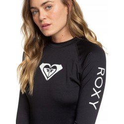 Koszulka pływacka Roxy Whole Hearted LS czarny S