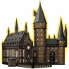 Outlet Ravensburger Puzzle 3D Budynki nocą: Zamek Hogwarts 540 elem.115501