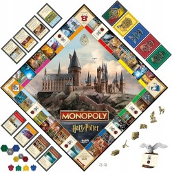 Outlet Gra planszowa Hasbro Monopoly Harry Potter