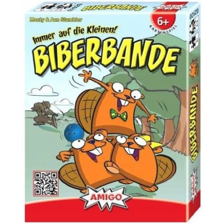 Outlet AMIGO BIBERBANDE 02920 gra karciana 6 lat + 2-6 graczy zabawna