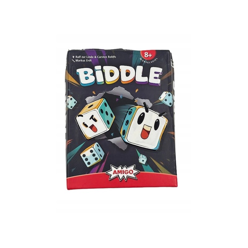 Outlet Gra karciana Amigo Spiele Biddle 8 lat + 2-5 graczy j. niemiecki