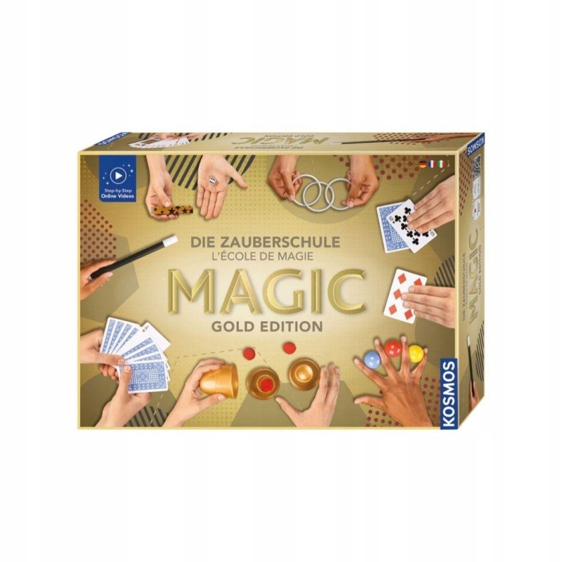 Outlet Zestaw początkującego Magika MAGIC Gold Edition 8 lat+ j. niemiecki