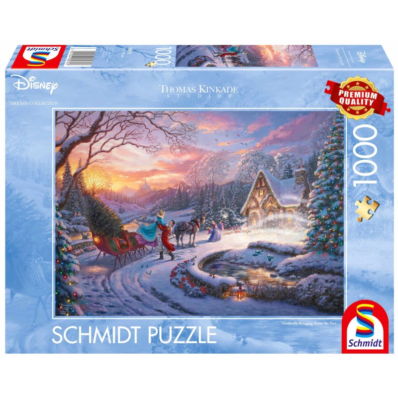 Outlet Puzzle 1000 Schmidt PQ KINKADE Kopciuszek Powrót do domu Disney