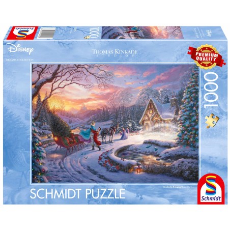 Outlet Puzzle 1000 Schmidt PQ KINKADE Kopciuszek Powrót do domu Disney