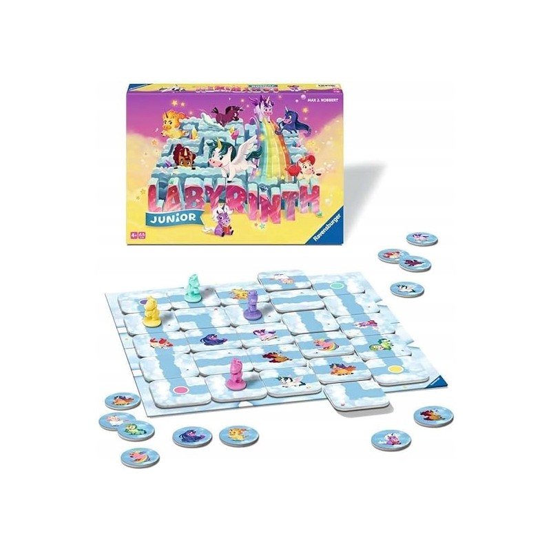 Outlet Gra planszowa Labirynt Junior Ravensburger jednorożec dla dzieci 4+