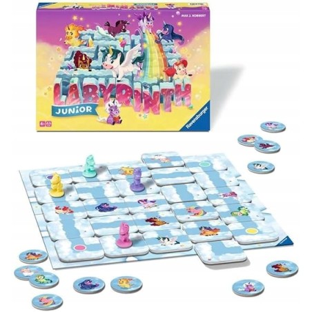 Outlet Gra planszowa Labirynt Junior Ravensburger jednorożec dla dzieci 4+