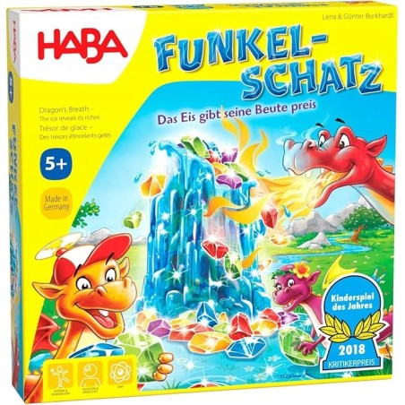 Outlet Gra planszowa Smoczy Skarb Kamieni j. niemiecki 2-4 graczy 5 lat +