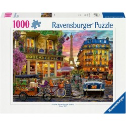 Outlet Puzzle Ravensburger 1000 elementów Paris in the Dawn