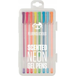 8szt. Pachnące neonowe pisaki żelowe w płynie dla dzieci owocowe TINC fluo