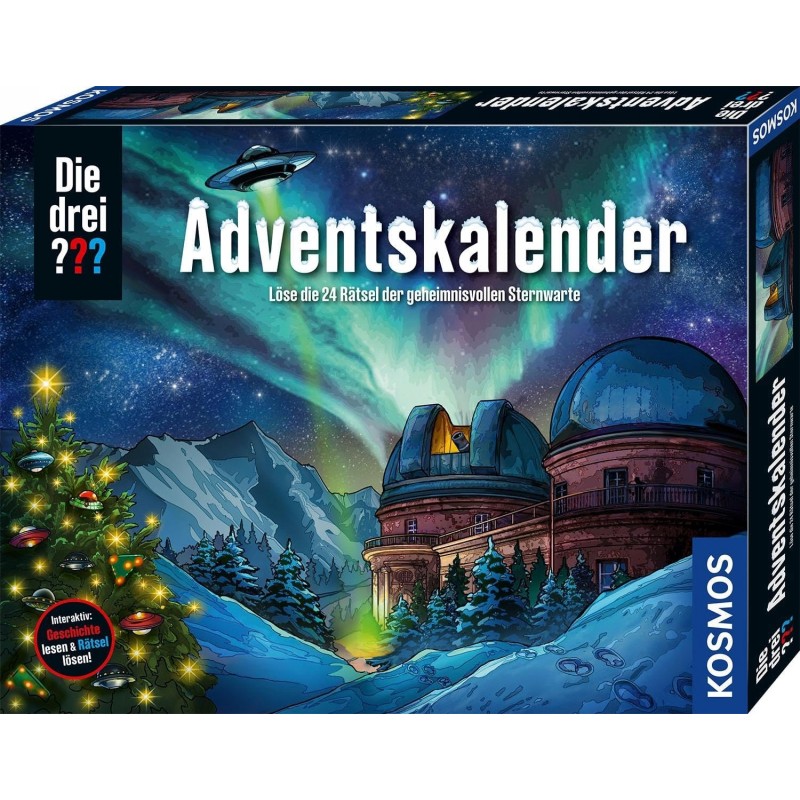 Outlet Die drei ???-Adventskalender KOSMOS Kalendarz adwentowy