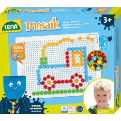 Outlet Lena Mosaik SM35623 zestaw mozaik wielokolorowy 21 x 16 cm 3 lata +