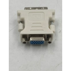 Outlet Adapter Przejściówka REY A-DVI-VGA szary kompaktowy Plug & Play