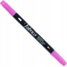 Marker do tkanin Tsukineko Fabrico Color dwustronny Cherry Pink PF000115