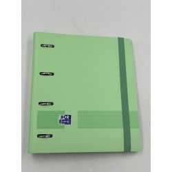 Outlet Segregator A5 4-ringowy Oxford Live & Go Zielony praktyczny lekki