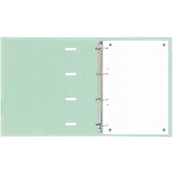 Outlet Segregator A5 4-ringowy Oxford Live & Go Zielony praktyczny lekki