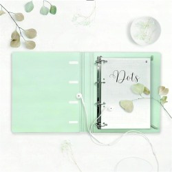 Outlet Segregator A5 4-ringowy Oxford Live & Go Zielony praktyczny lekki