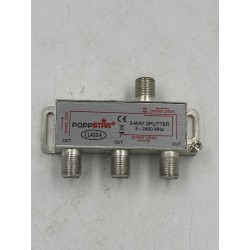Outlet Rozgałęźnik SAT Poppstar 3x F Splitter Antenowy TV SAT 4K Unicable