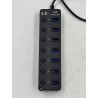 B1283 Hoppac Hub 7 w 1 z 1 USB 3.0 i 6 USB 2.0 Adapter Multiple do PC 1M
